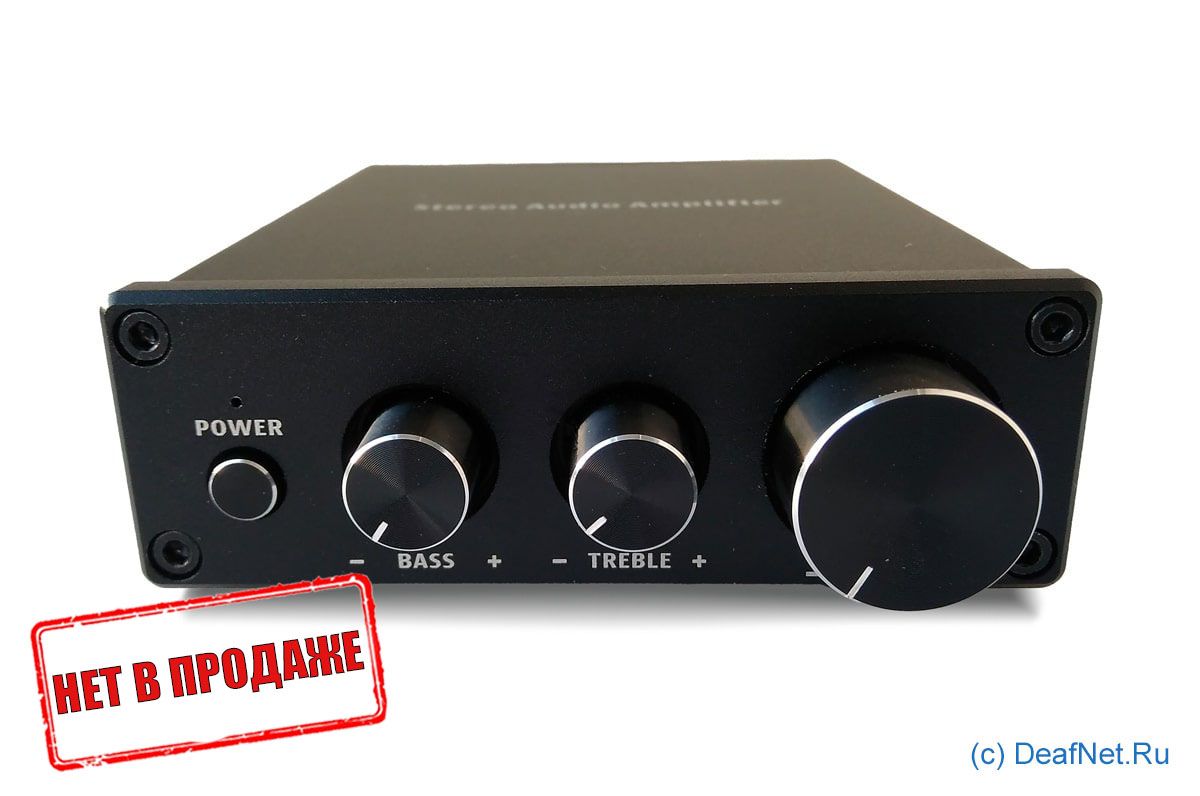 DIY Hi-Fi Аудио- стереоусилитель звука с индивидуальной регулировкой тембра низких и высоких частот