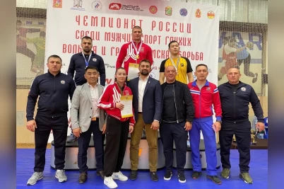Спорт глухих ЧР Вольная борьба Калининград Богословенко