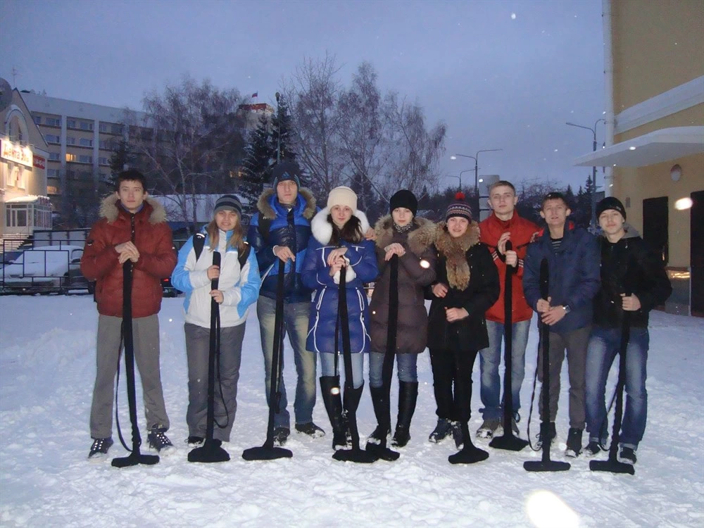 Томская команда после соревнований в Челябинске 