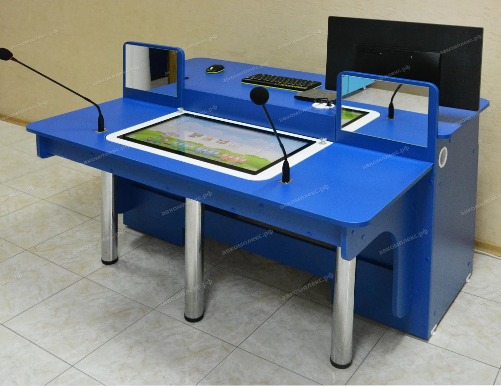 Интерактивный логопедический стол от «АВ Комплекс» в детском саду № 82 города Карталы